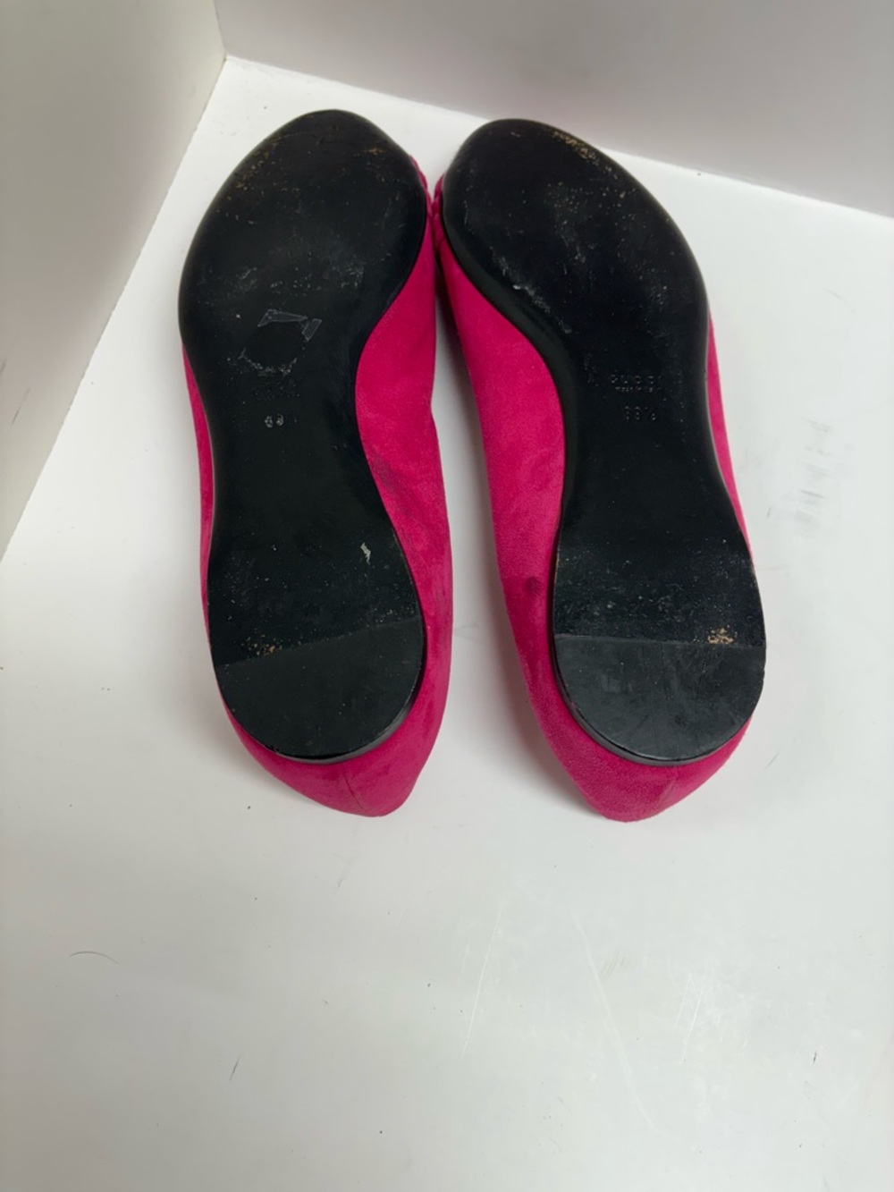 GUCCI FLAT SHOES SIZE 39.5 (APPROXIMATELY US 9) HOT PINK SUEDE - Picture 8 of 11
